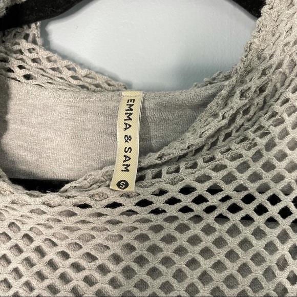 Emma & Sam Fishnet Hooded dress - Picture 3 of 4